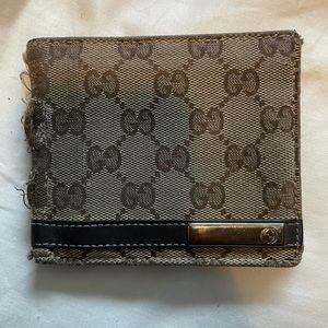 Authentic Gucci wallet mens wallet